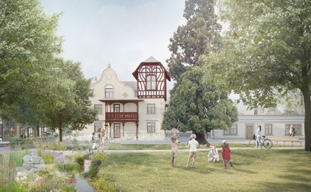 Gestaltung des Parks bei der Häusle-Villa steht fest